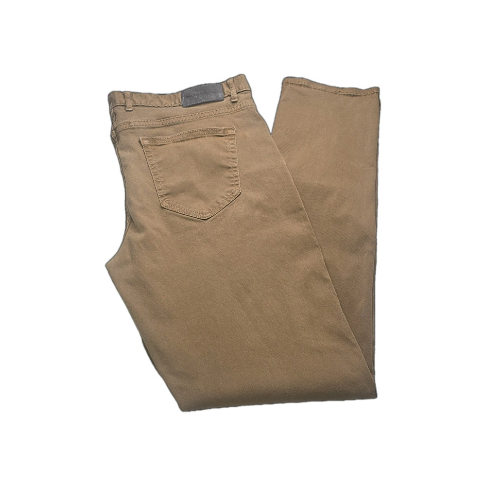 Michael Kors Parker Slim Fit Khaki Pants Men’s 38x34 Tan Casual Chinos